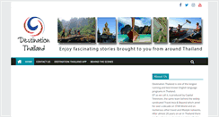Desktop Screenshot of destinationthailand.tv